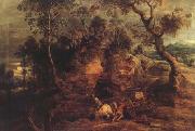 Peter Paul Rubens Landscape With Carters (mk27) oil painting artist